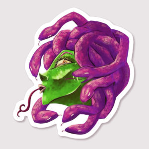 -Sticker- Medusa