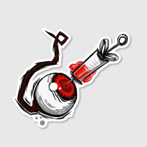 -Sticker- Poke in the Eye